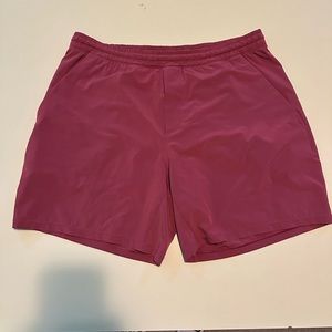 Lululemon pacebreaker linerless 7 inch xl shorts